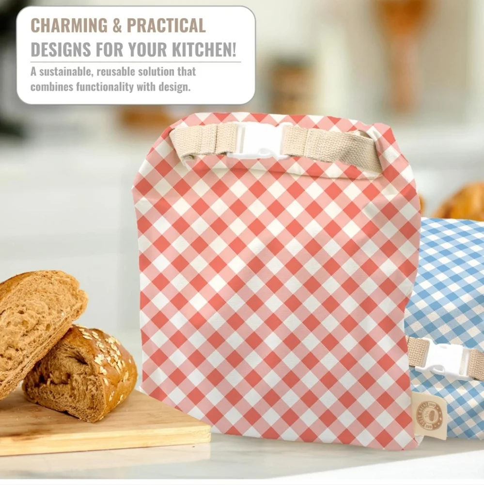 Reusable Bread Bags 2 Pc